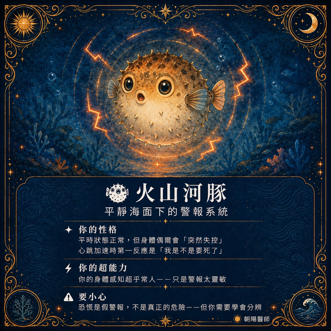 火山河豚｜平靜海面下的警報系統