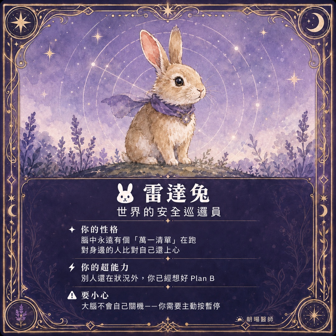 雷達兔｜世界的安全巡邏員